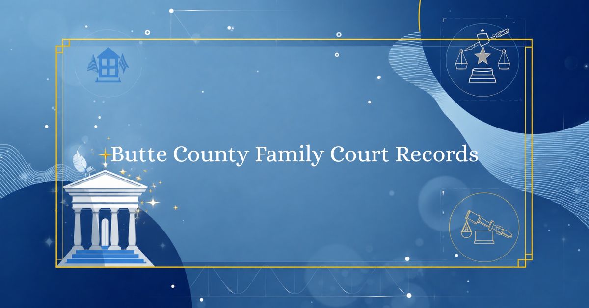 Butte County Family Court Records